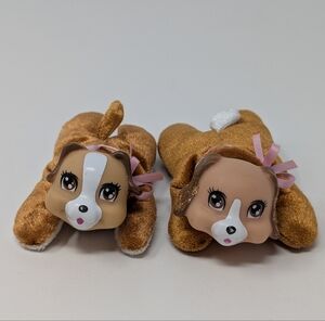 Puppy Surprise Baby Girls Plush Dog Glitter Ears